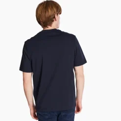AX ARMANI Graphic Logo T-Shirt - Navy
