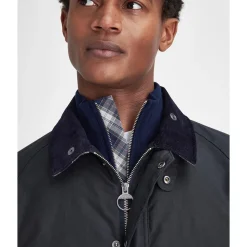 Barbour Ambleside Wax Jacket - Navy