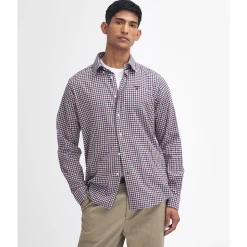 Barbour Finkle Tailored Gingham Shirt - Red