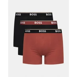 Boss 3 Pack Boxer Brief - Black