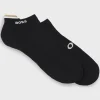 Boss 2 Pack Plush Iconic Loop Sneaker Sock - Black