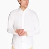Boss C-Hal Kent C3-223 Linen Shirt - White