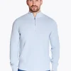 Boss Elbrando Quarter Zip - Blue