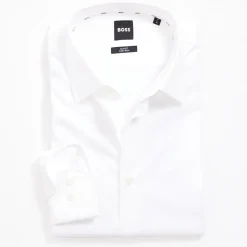 Boss H Hank Slim Fit Shirt - White