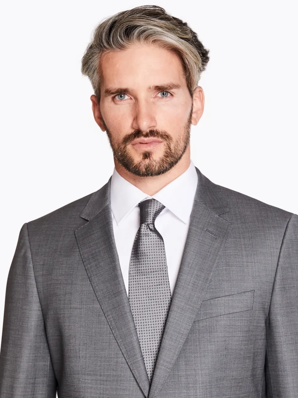 Boss H Huge 224 2 Piece Suit - Grey