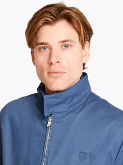 Boss H-Coiner Harrington Jacket - Blue