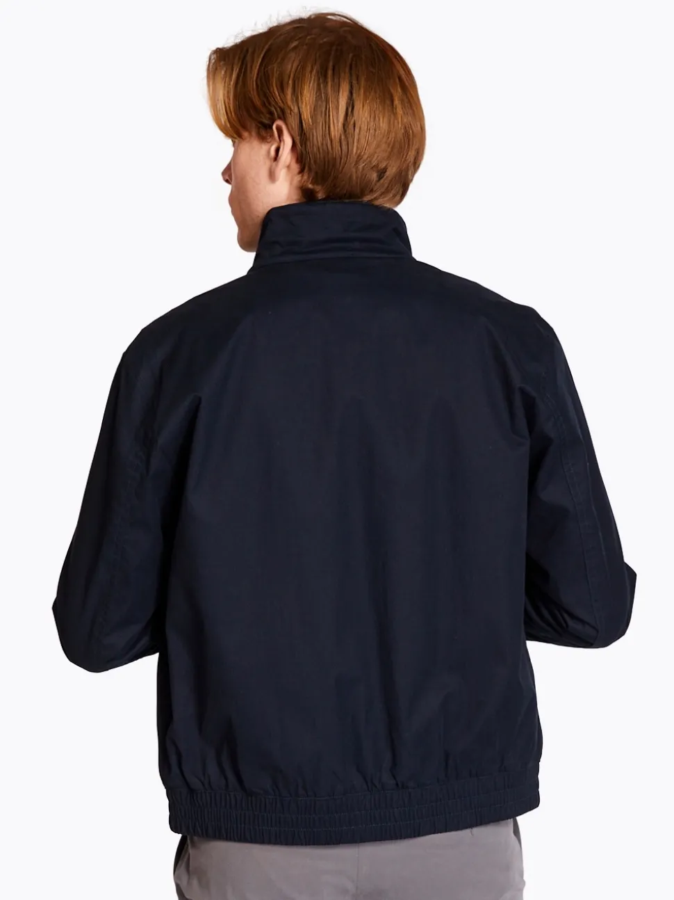Boss H-Coiner Harrington Jacket - Dark Blue