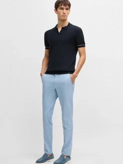 Boss Jianluca Knit Polo - Navy