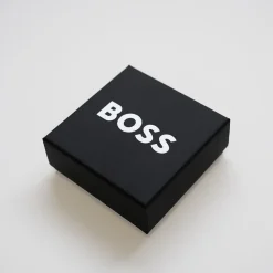 Boss Logo Tie Clip - Silver