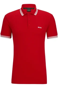 Boss Paddy Regular Fit Polo - Red