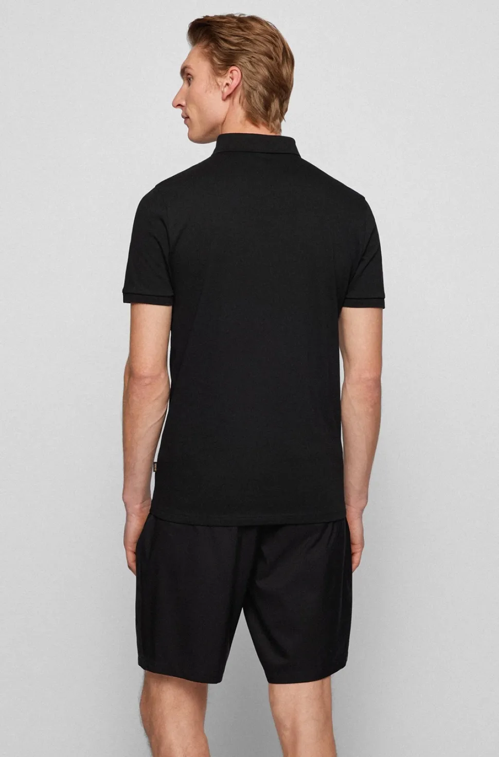 Boss Passenger Slim Fit Polo - Black