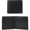 Boss Ray 8 Card Leather Wallet - Black