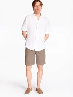 Boss Slim Chino Shorts - Brown