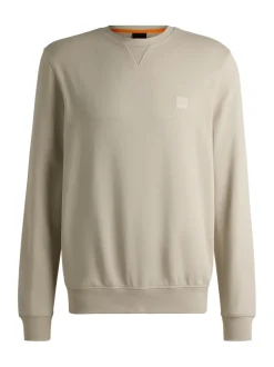 Boss Westart Regular Fit Sweatshirt - Stone
