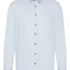 Bugatti Easy Care Stripe Shirt - Blue
