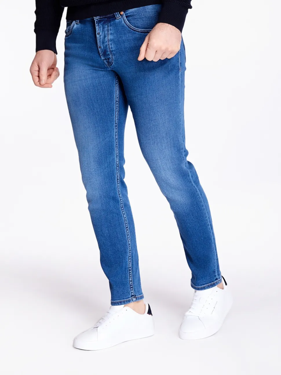 Bugatti Handcrafted Candiani Denim - Blue