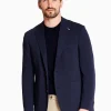 Bugatti Jersey Stretch Blazer - Navy