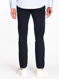 Bugatti Satin Flexcity Chino - Navy