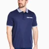Bugatti Structured Polo Shirt - Blue