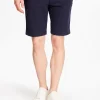 Bugatti Twill Tailored Shorts - Navy