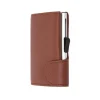 C Secure Pu Leather Wallet - Brown