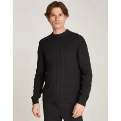 Calvin Klein Jeans Linear Sweater - Black