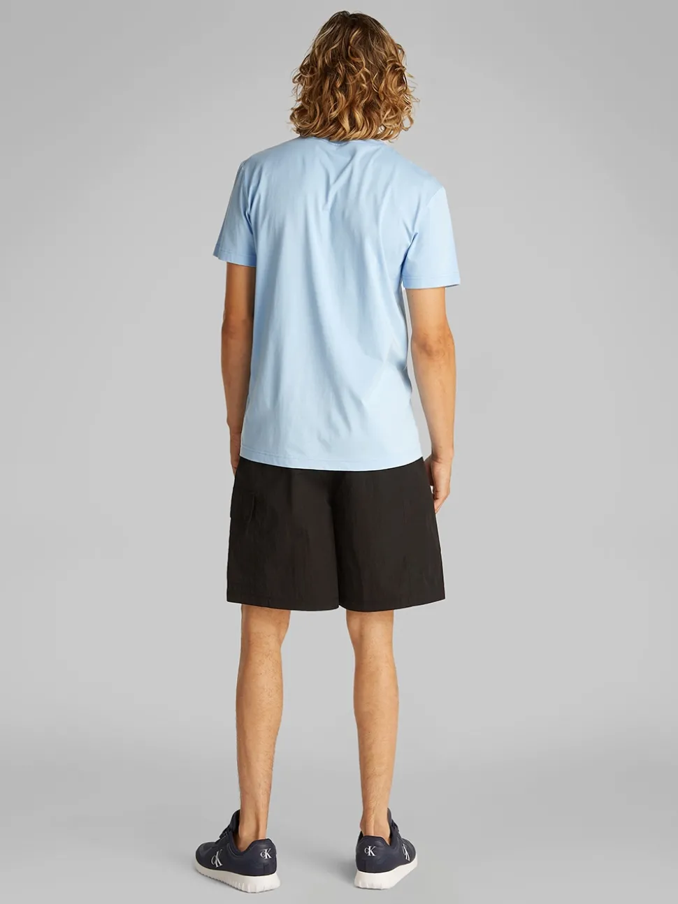 Calvin Klein Jeans Shadow Logo T-Shirt - Blue