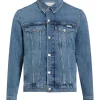 Calvin Klein Jeans Slim Fit Denim Jacket - Blue Denim