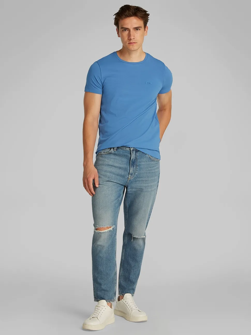 Calvin Klein Stretch T-Shirt - Blue