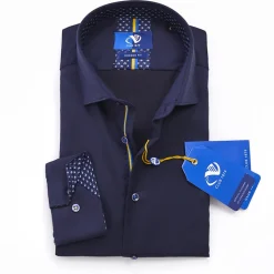 Club 1879 Leinster Cotton Twill Shirt - Navy