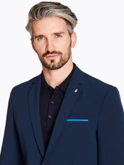 Club 1879 Leinster Stretch Blazer - Navy