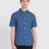 Farah Brewer Short Sleeve Shirt - Blue