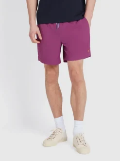 Farah Colbert Plain Swim Short - Purple