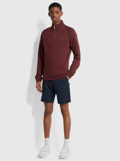 Farah Hawk Chino Twill Shorts - Navy