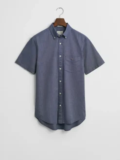 Gant Classic Oxford Shirt - Blue