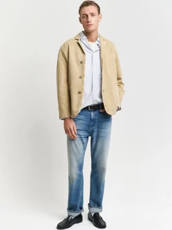 Gant Classic Stripe Shirt - Blue