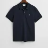 Gant Shield Pique Polo - Blue