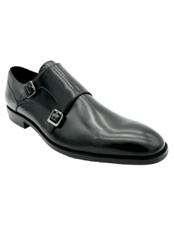 John White Monkton Black Formal Shoe - Black