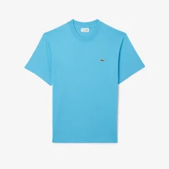 Lacoste Classic Cotton Jersey T-Shirt - Blue