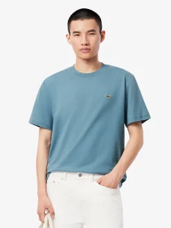 Lacoste Classic Cotton Jersey T-Shirt - Blue