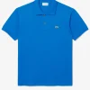 Lacoste Original Cotton Pique Polo - Blue