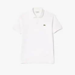 Lacoste Original Cotton Pique Polo - White