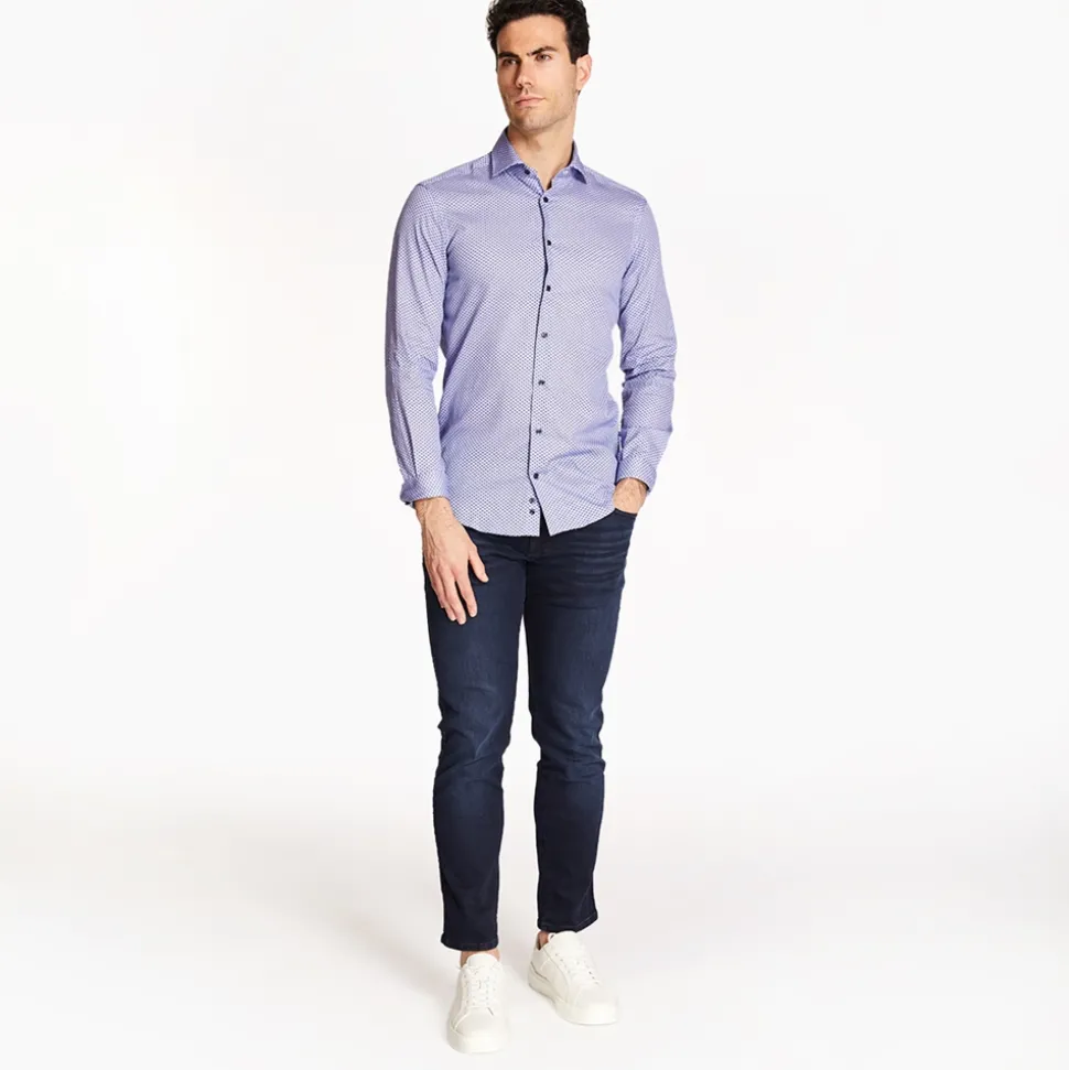Marco Capelli Arrow Print Shirt - Blue