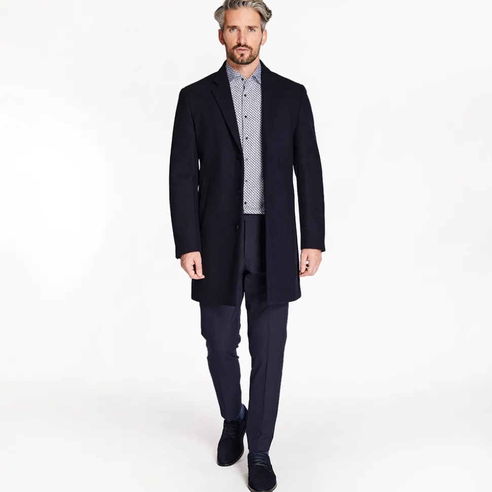 Marco Capelli Chelsea Coat - Navy