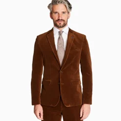 Marco Capelli Corduroy Blazer - Brown