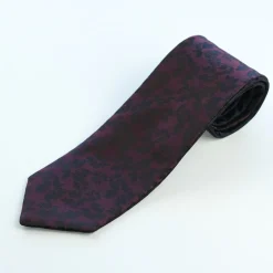 Marco Capelli Floral Two Faced 7.5cm Tie - Navy