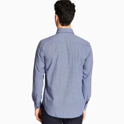 Marco Capelli Graphic Print Shirt - Navy