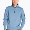 Marco Capelli Half Zip Sweatshirt - Blue