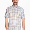 Marco Capelli League Check Shirt - Blue