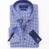 Marco Capelli Luxury Soft Gingham Shirt - Blue